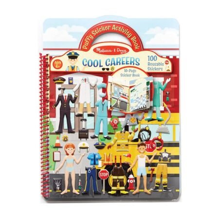 Об'ємні багаторазові наліпки *Професії* Melissa&Doug (MD9426)