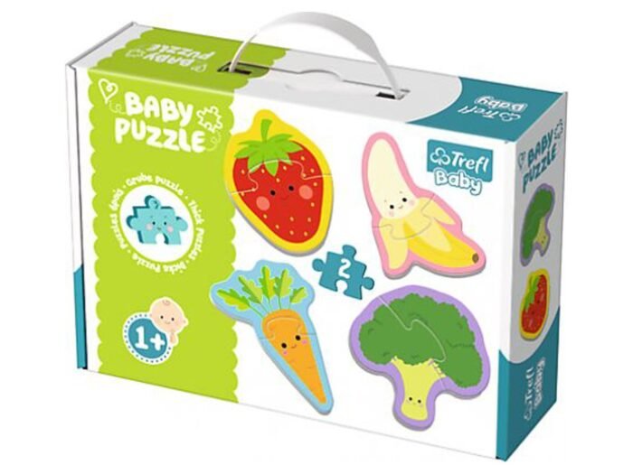 Пазли - *Baby Classic* - Овочі та фрукти / Trefl - Зображення 1