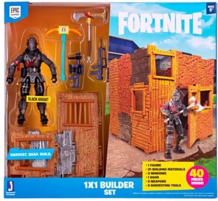 Ігровий набір Fortnite Builder Set Black Knight фігурка з аксесуарами