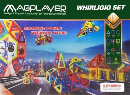 Конструктор Magplayer магнітний набір 112 ел. - Зображення 2