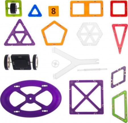 Конструктор Magplayer магнітний набір бокс 268 ел. - Зображення 3