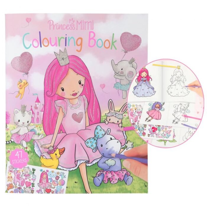 Дизайнерська розмальовка Princess Mimi Colouring Book - Зображення 2