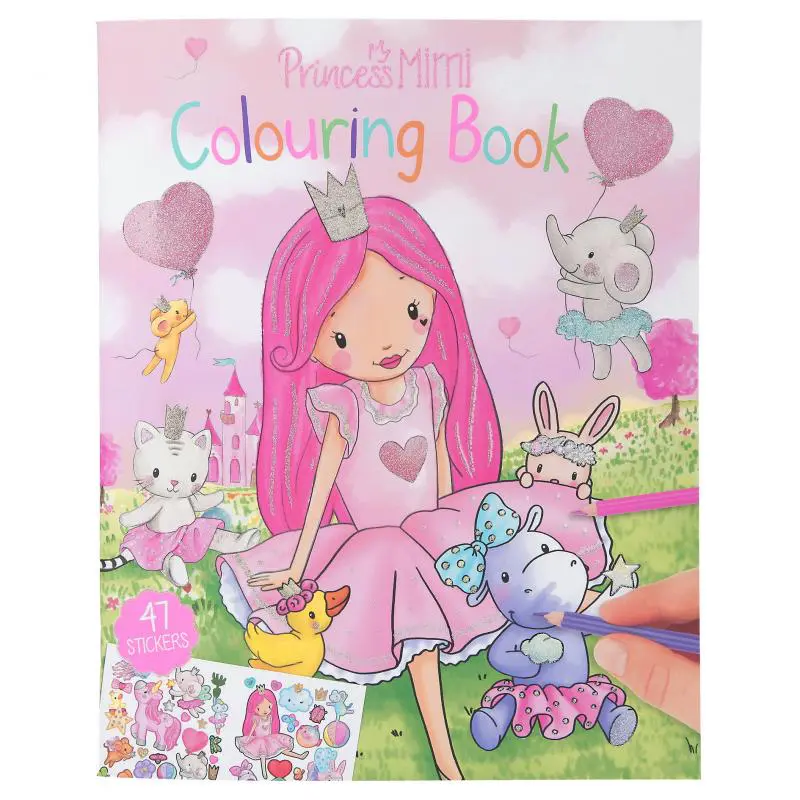 Дизайнерська розмальовка Princess Mimi Colouring Book