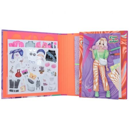 Альбом для розфарбування *Папка модельєра* - Зображення 3