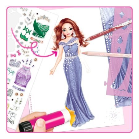 Альбом для разфарбування *Гламур* TOPModel - Зображення 3