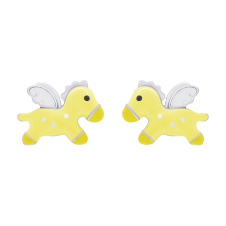 Сережки Пегас Жовтий - Зображення 3