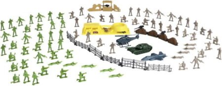 Chap Mei Ігровий набір *Солдати*  Bucket Playset (100 Pieces)/Кейс (100 ел.), 545032 - Зображення 2