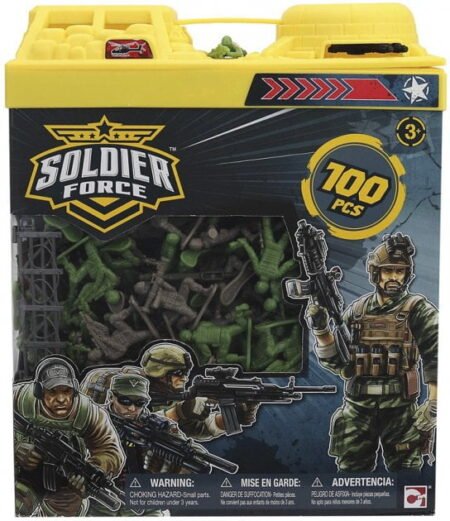 Chap Mei Ігровий набір *Солдати*  Bucket Playset (100 Pieces)/Кейс (100 ел.), 545032