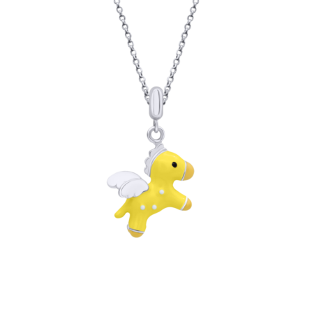 Кулон Пегас Жовтий