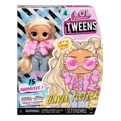 Игровой набор с куклой L.O.L. SURPRISE! серии *Tweens* S4 – ОЛИВИЯ ФЛАТТЕР (с аксессуарами)