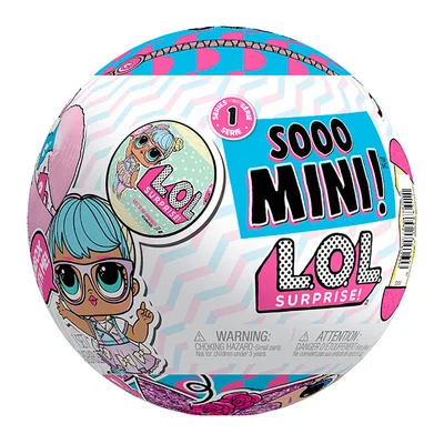 Игровой набор с куклой L.O.L. SURPRISE! серии *Sooo Mini* – КРОШКИ (в ассорт., в дисп.)