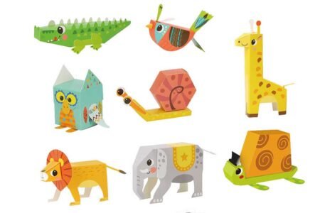 3D  оригамі *Дикі тварини* - Зображення 2