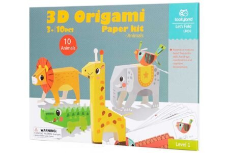 3D  оригамі *Дикі тварини*