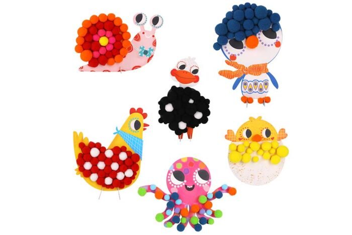 Творчий набір з помпонами - Зображення 2