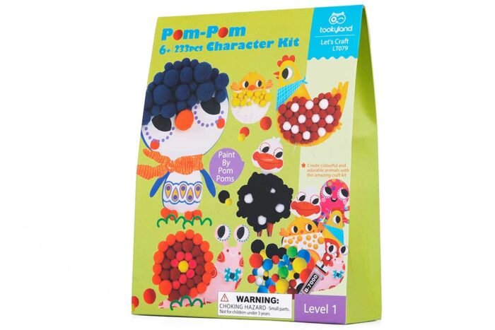 Творчий набір з помпонами - Зображення 1