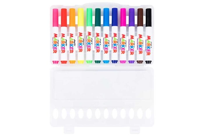 Водні маркери 12 кольорів - Зображення 3