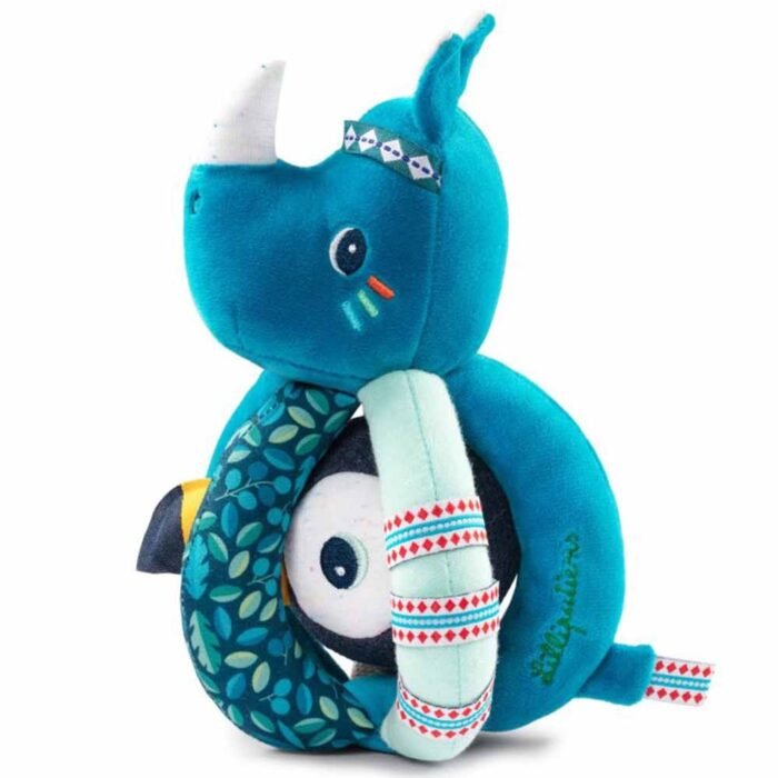 Брязкальце з ручками Lilliputiens Носоріг Маріус (83370) - Зображення 2