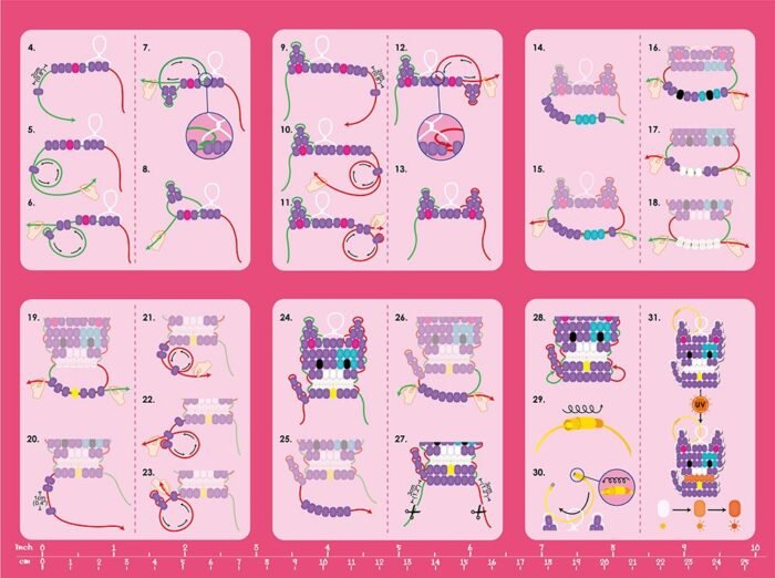 6004156 Набір для творчості, плетіння з бісеру *Котик* - Зображення 3