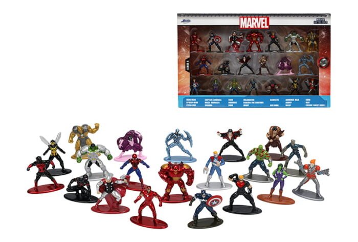 253225018 Набір фігурок металевих колекційних *Марвел 6*, висота 4 см, 20 шт, 3+ - Зображення 1