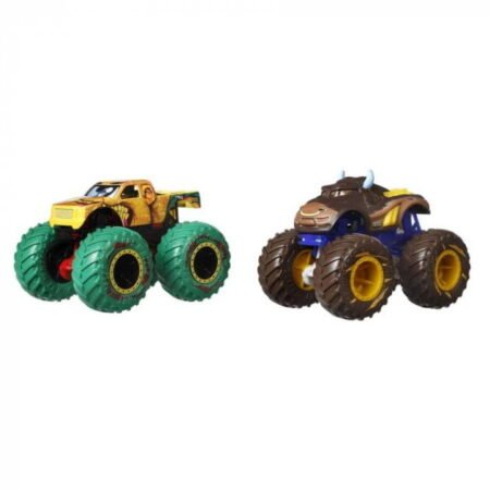 Машинки дитячі HW Monster Truck Roarin' Rumble 2-pack - Зображення 2