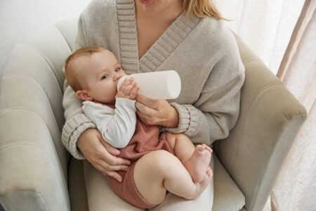 Elodie Details - Стеклянная бутылочка для кормления - Vanilla White - Зображення 2