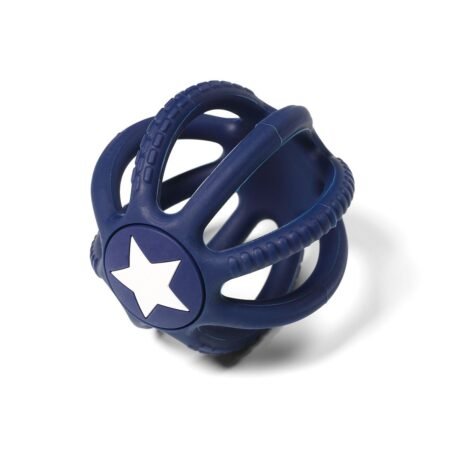 Прорізувач для зубів ортодонтичний *Кулька*  (синій) *BabyOno* - Зображення 2