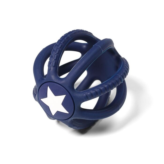 Прорізувач для зубів ортодонтичний *Кулька*  (синій) *BabyOno* - Зображення 2