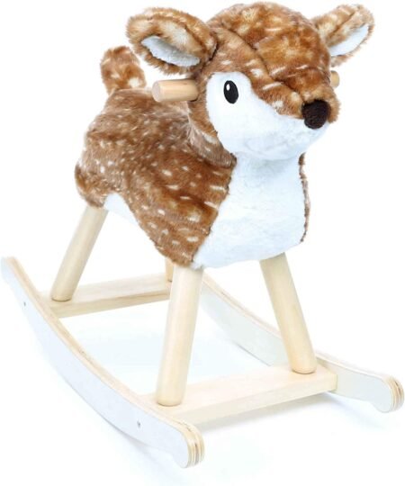 Дерев'яна іграшка- каталка Little Bird Told Me Willow Rocking Deer 9m+