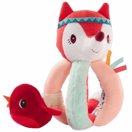 Брязкальце з ручками Lilliputiens Лисичка Аліса (83369) - Зображення 2