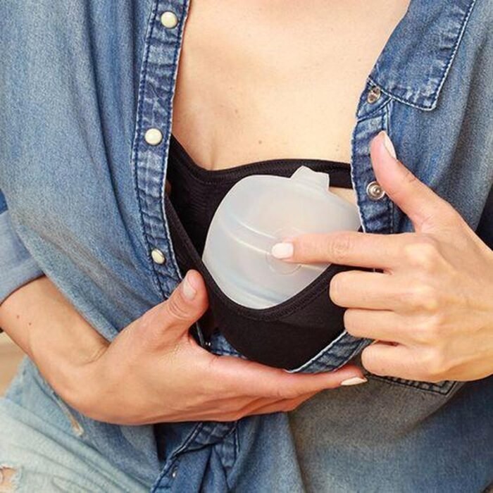 Молоковідсмоктувач ручний - контейнер під бюстгалтер *BabyOno* - Зображення 3