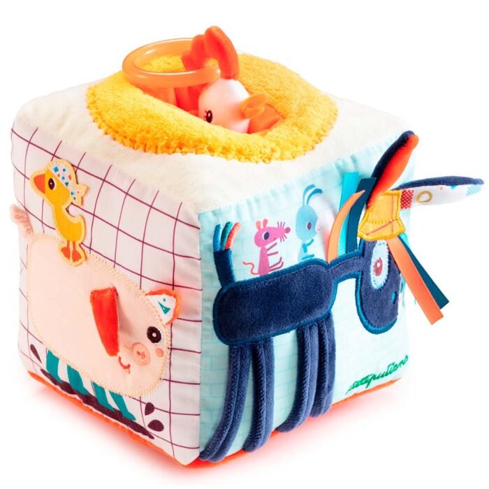 Розвиваючий куб Lilliputiens Ферма (83156) - Зображення 1