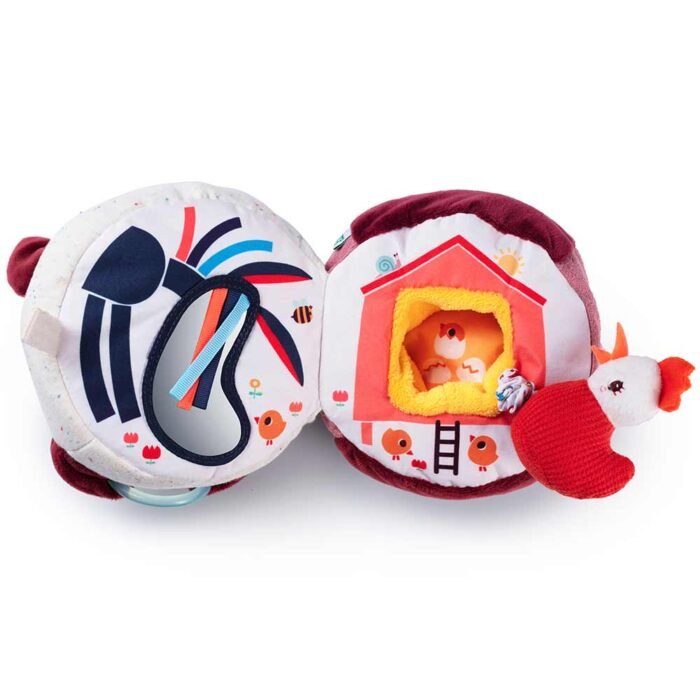 Розвиваюча іграшка-м'яч Lilliputiens Корівка Розалі (83222) - Зображення 3