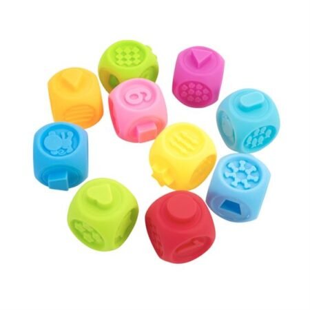 Набір кубиків розвиваючих, 10 шт - Зображення 2