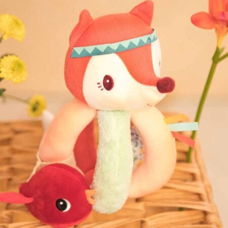 Брязкальце з ручками Lilliputiens Лисичка Аліса (83369) - Зображення 3