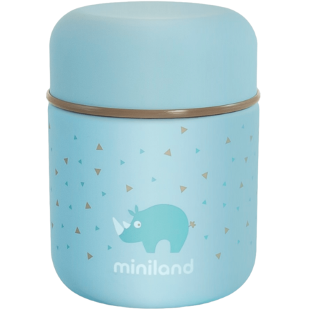 Термос пищевой голубой SILKY FOOD THERMOS MINI BLUE 280ML