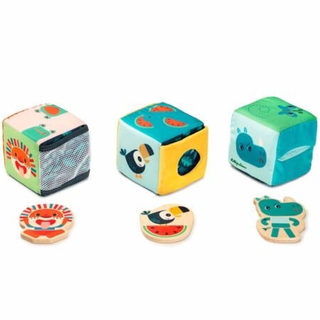 Набір м'яких кубиків Lilliputiens Джунглі (83301) - Зображення 2