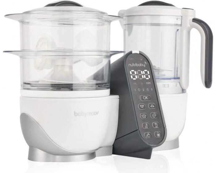 Блендер-пароварка Babymoov Nutribaby+ white - Зображення 1
