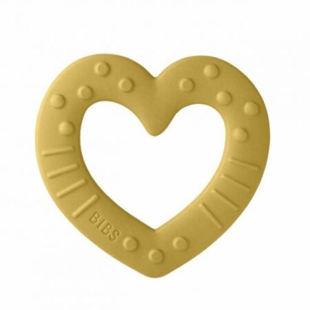 Іграшки-прорізувачі 3100254 BIBS Baby Bitie Heart Mustard