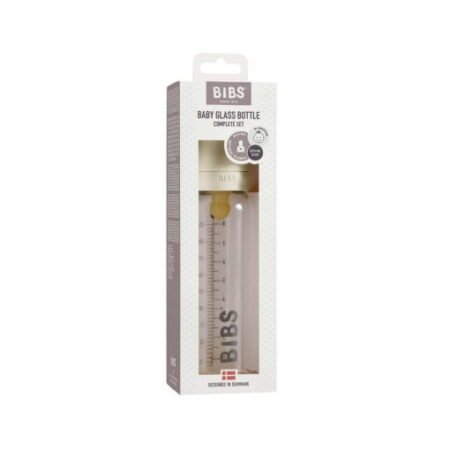 Скляна пляшечка для годування 5014216 BIBS Baby Glass Bottle Complete Set