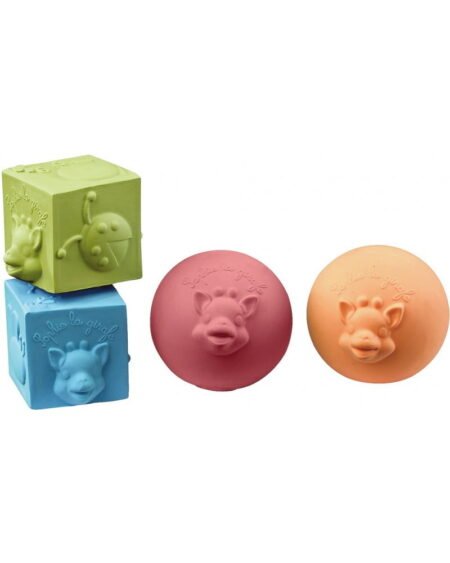 So Pure набір для раннього розвитку (прорізувач + кулі та куби) - Зображення 3