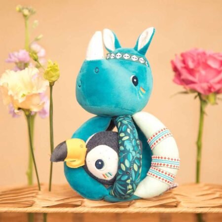 Брязкальце з ручками Lilliputiens Носоріг Маріус (83370) - Зображення 3