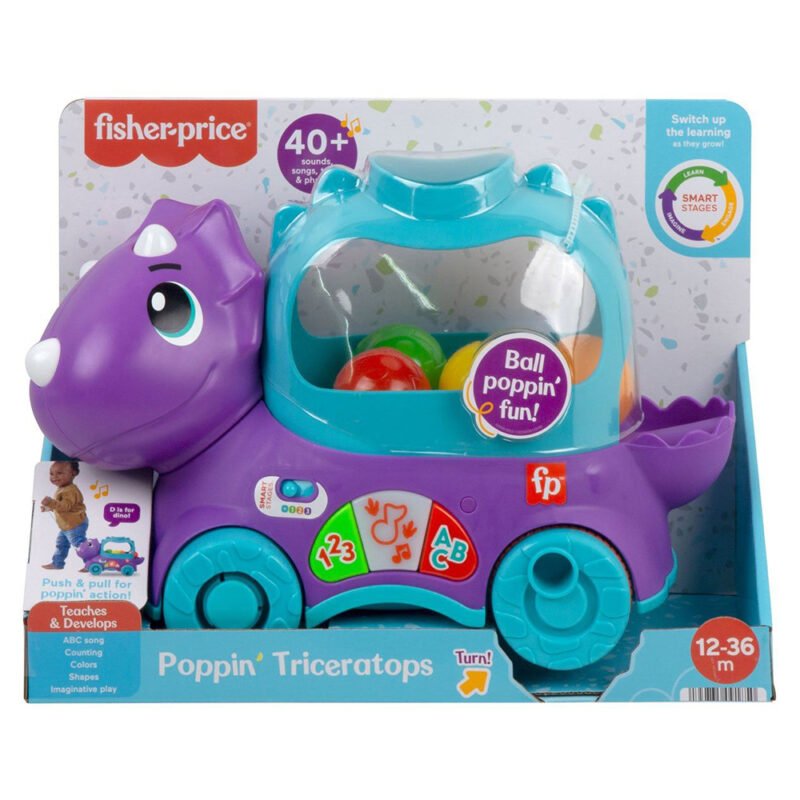 Веселий трицератопс Fisher-Price