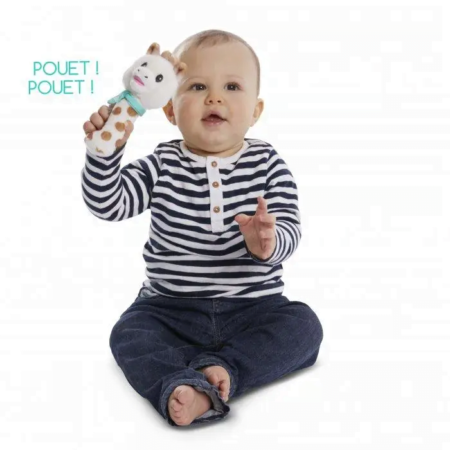 Мягкая погремушка с пищалкой Vulli Жирафа Софи - Зображення 3