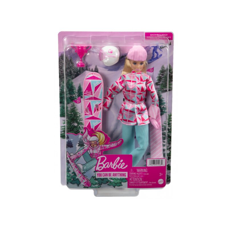 Barbie doll winter sports