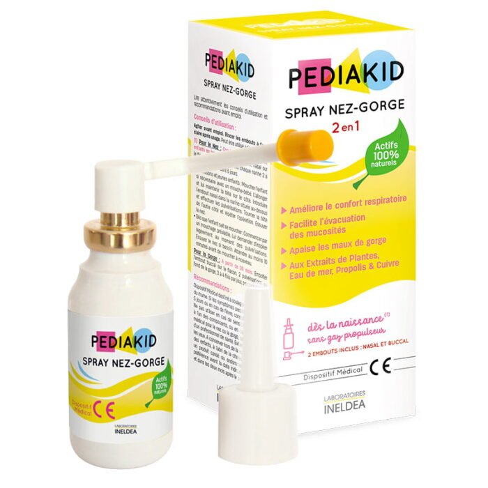pediakid-sprej-nis-gorlo-nez-gorge-spray-20-ml ПЕДІАКІД СПРЕЙ НІС-ГОРЛО / PEDIAKID SPRAY NEZ-GORGE 20 мл - Зображення 1