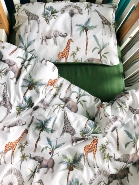 Дитяча постільна білизна в ліжечко Сафарі