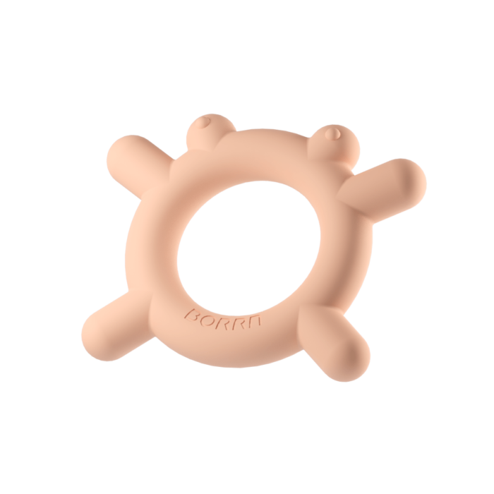 photoimg_1860451695 Силіконовий прорізувач - Жабка, колір пом - Зображення 1