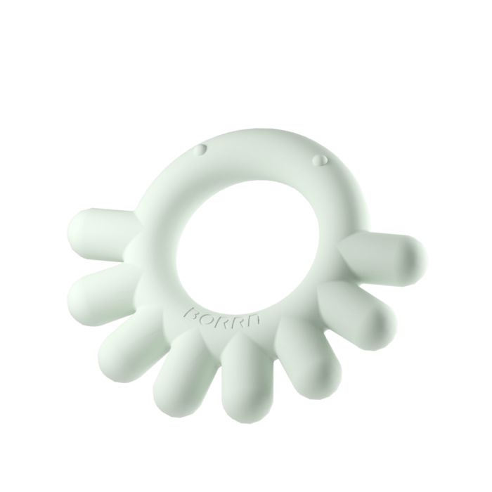 photoimg_2134224414 Силіконовий прорізувач - Восьминіг, колір злений - Зображення 1