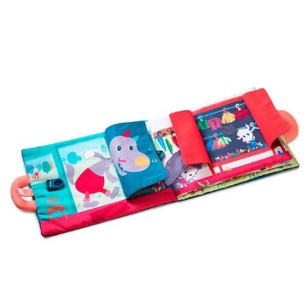 Розвиваюча м'яка книга Lilliputiens Вовк і семеро козенят (83080) - Зображення 2