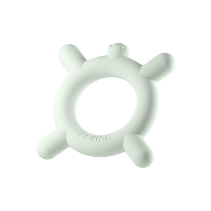 photoimg_485566793 Силіконовий прорізувач - Черепашка, колір злений - Зображення 1